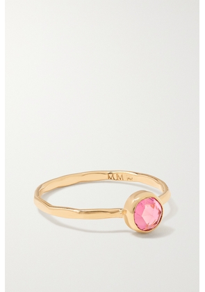 Melissa Joy Manning - 14-karat Recycled Gold Tourmaline Ring - Pink - 5,6,7,8