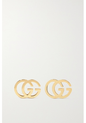 Gucci - Gg Tissue 18-karat Gold Earrings - One size