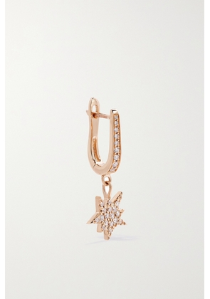 Diane Kordas - 18-karat Rose Gold Diamond Single Earring - One size