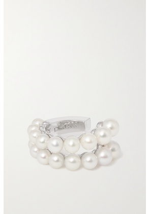 Diane Kordas - 14-karat White Gold Pearl Ear Cuff - One size