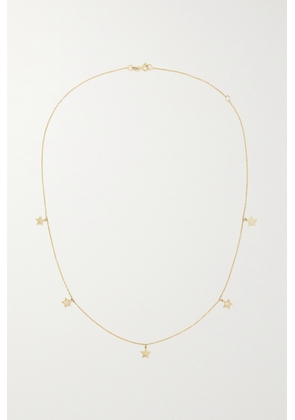 Andrea Fohrman - Star 14-karat Gold Diamond Necklace - One size