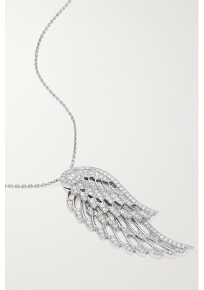 Garrard - Wings Embrace 18-karat White Gold Diamond Necklace - One size