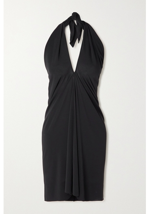 Eres - Mimi Convertible Stretch-jersey Halterneck Dress - Black - One size