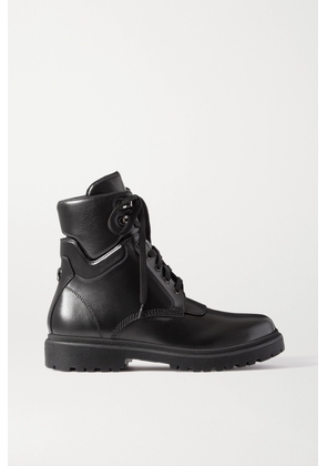 Moncler - Patty Leather Ankle Boots - Black - IT35,IT35.5,IT36,IT36.5,IT37,IT37.5,IT38,IT38.5,IT39,IT39.5,IT40,IT40.5,IT41