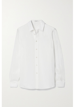 SAINT LAURENT - Silk Crepe De Chine Shirt - White - FR34,FR36,FR38,FR40,FR42,FR44