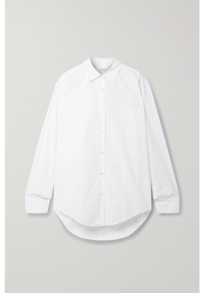 Nili Lotan - Kristen Cotton-poplin Shirt - White - x small,small,medium,large