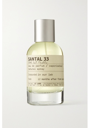 Le Labo - Eau De Parfum - Santal 33, 50ml - One size