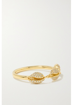 Almasika - Le Cauri 18-karat Gold Diamond Ring - 7