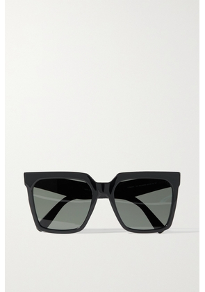 CELINE Eyewear - Oversized Square-frame Acetate Sunglasses - Black - One size