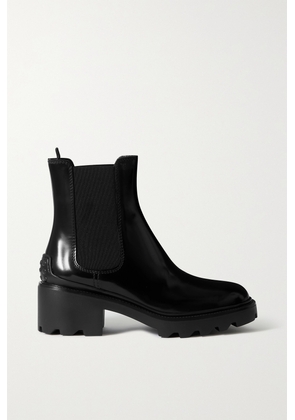 Tod's - Patent-leather Chelsea Boots - Black - IT34,IT34.5,IT35,IT35.5,IT36,IT36.5,IT37,IT37.5,IT38,IT38.5,IT39,IT39.5,IT40,IT40.5,IT41,IT41.5,IT42