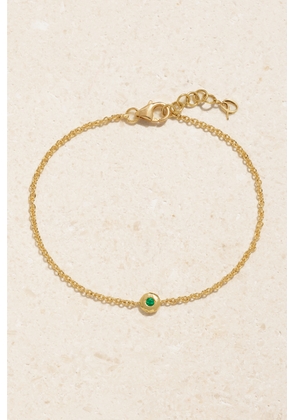 Octavia Elizabeth - + Net Sustain Nesting Gem Recycled 18-karat Gold Emerald Bracelet - One size