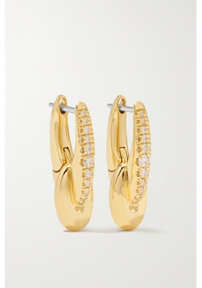 Melissa Kaye - Ada 18-karat Gold Diamond Earrings - One size
