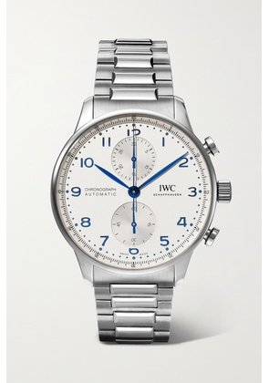 IWC SCHAFFHAUSEN - Portugieser Automatic Chronograph 41mm Stainless Steel Watch - Silver - One size