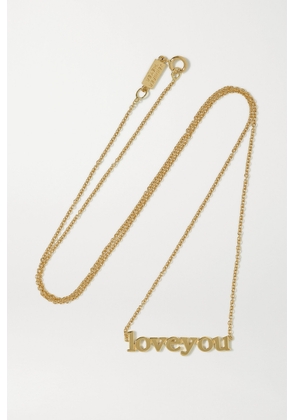 Jennifer Meyer - Love You 18-karat Gold Necklace - One size