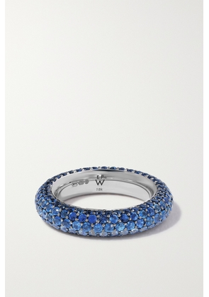 Emily P. Wheeler - Puffy Desert 18-karat White Gold Sapphire Ring - Blue - 6,7