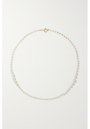 Mizuki - 14-karat Gold Pearl Necklace - One size