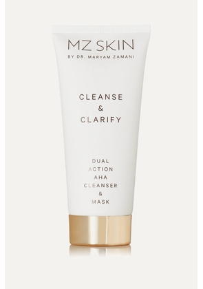 MZ Skin - Cleanse & Clarify Dual Action Aha Cleanser & Mask, 100ml - One size