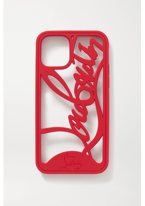Christian Louboutin - Louboutin Logo Cutout Pvc Iphone 11 Pro Case - Red - One size