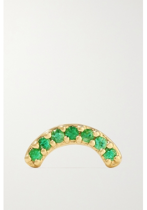 Andrea Fohrman - 14-karat Gold Emerald Earring - Green - One size