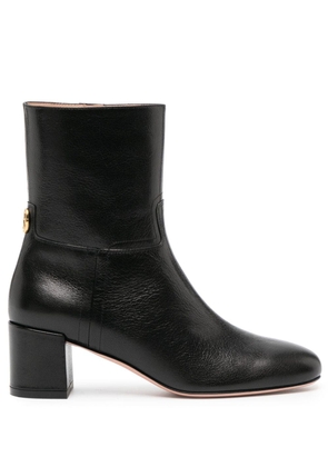 Bally block-heel leather boots - Black
