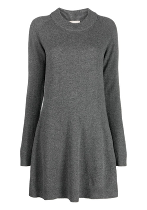 The Garment long-sleeve crew-neck knit dress - Grey