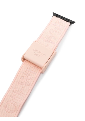 Off-White buckle-fastening watch band - Pink