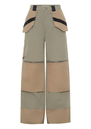 Dion Lee Workwear straight-leg trousers - Brown