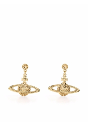 Vivienne Westwood Orb crystal-embellished earrings - Gold