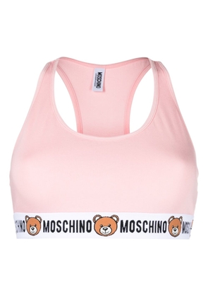 Moschino Teddy Bear sports bra - Pink