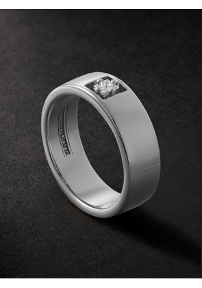 Suzanne Kalan - White Gold Diamond Ring - Men - Silver - 10
