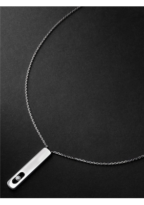 Messika - My First Diamond White Gold Necklace - Men - Silver
