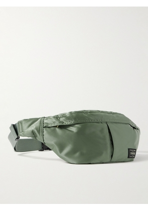 Porter-Yoshida and Co - Tanker Logo-Appliquéd Nylon Belt Bag - Men - Green