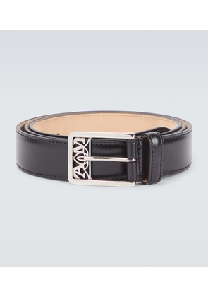 Alexander McQueen Seal leather belt