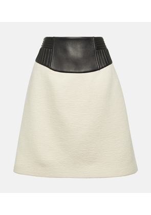 Gabriela Hearst Felix cashmere mini skirt