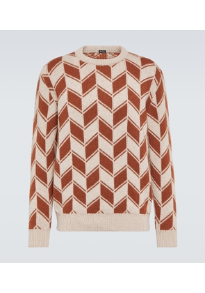 Kiton Cashmere intarsia sweater