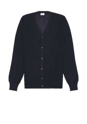 Ghiaia Cashmere Cardigan in Navy - Navy. Size S (also in ).