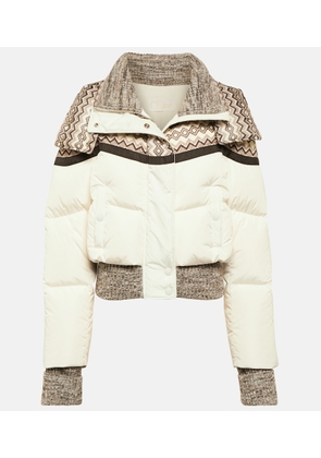 Chloé Printed puffer jacket