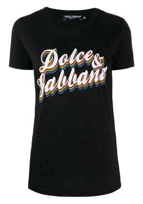 Dolce & Gabbana logo printed T-shirt - Black