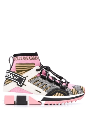 Dolce & Gabbana Sorrento high-top sneakers - Pink
