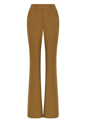 Proenza Schouler high-waisted flared trousers - Neutrals