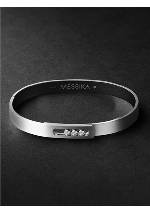 Messika - Move Noa White Gold Diamond Bracelet - Men - Silver - M