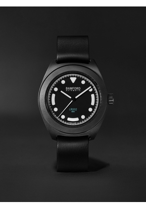 Bamford Watch Department - Land Rover LR002 Limited Edition Automatic Titanium and Rubber Watch, Ref. No. LR002 - Men - Black