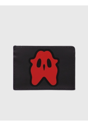 Monster Graphic Leather Card Case