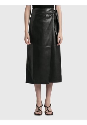 Amas Faux Leather Skirt
