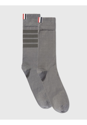 Cotton 4-Bar Mid-calf Socks