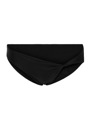 Courrèges Twisted Bikini Briefs - Black - L (UK14 / L)