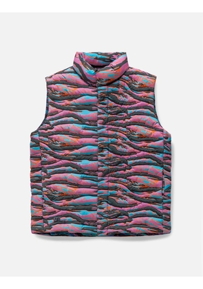 Unisex Printed Quilted Puffer Vest