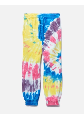 Clot Tie-dyed Pants with Dragon Embroidery