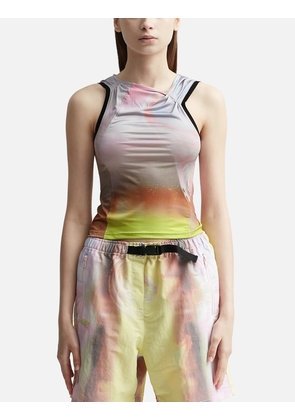 ABSTRACT TWISTED SLEEVELESS