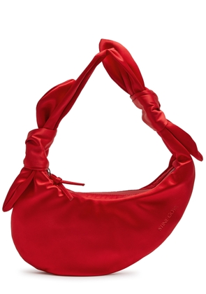 Stine Goya Julius Mini Satin Shoulder bag - Red